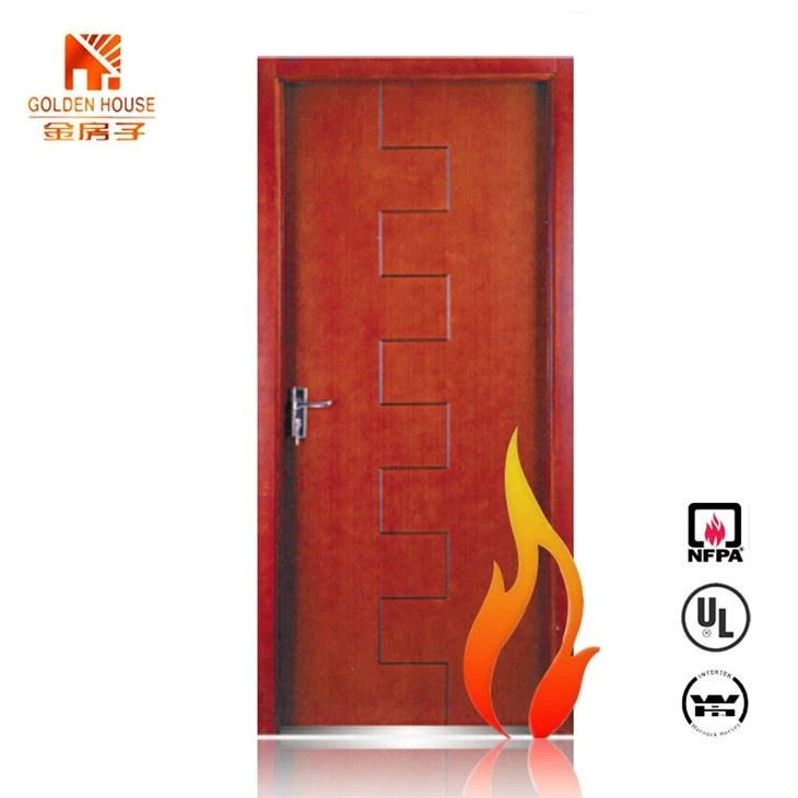 Porta moderna esterna classificata al fuoco
