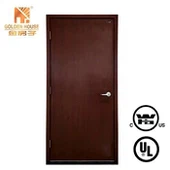 Ul elencato da 20 minuti in legno antincendio porta cavana in legno massiccio