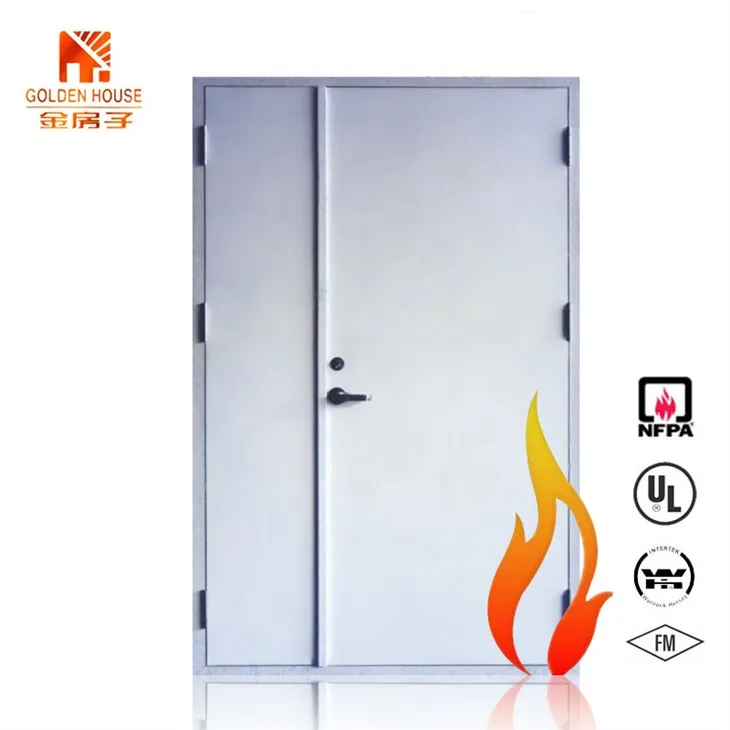 1,2 mm Galvanized Steel Hollow Metal Hotel Camera Porte